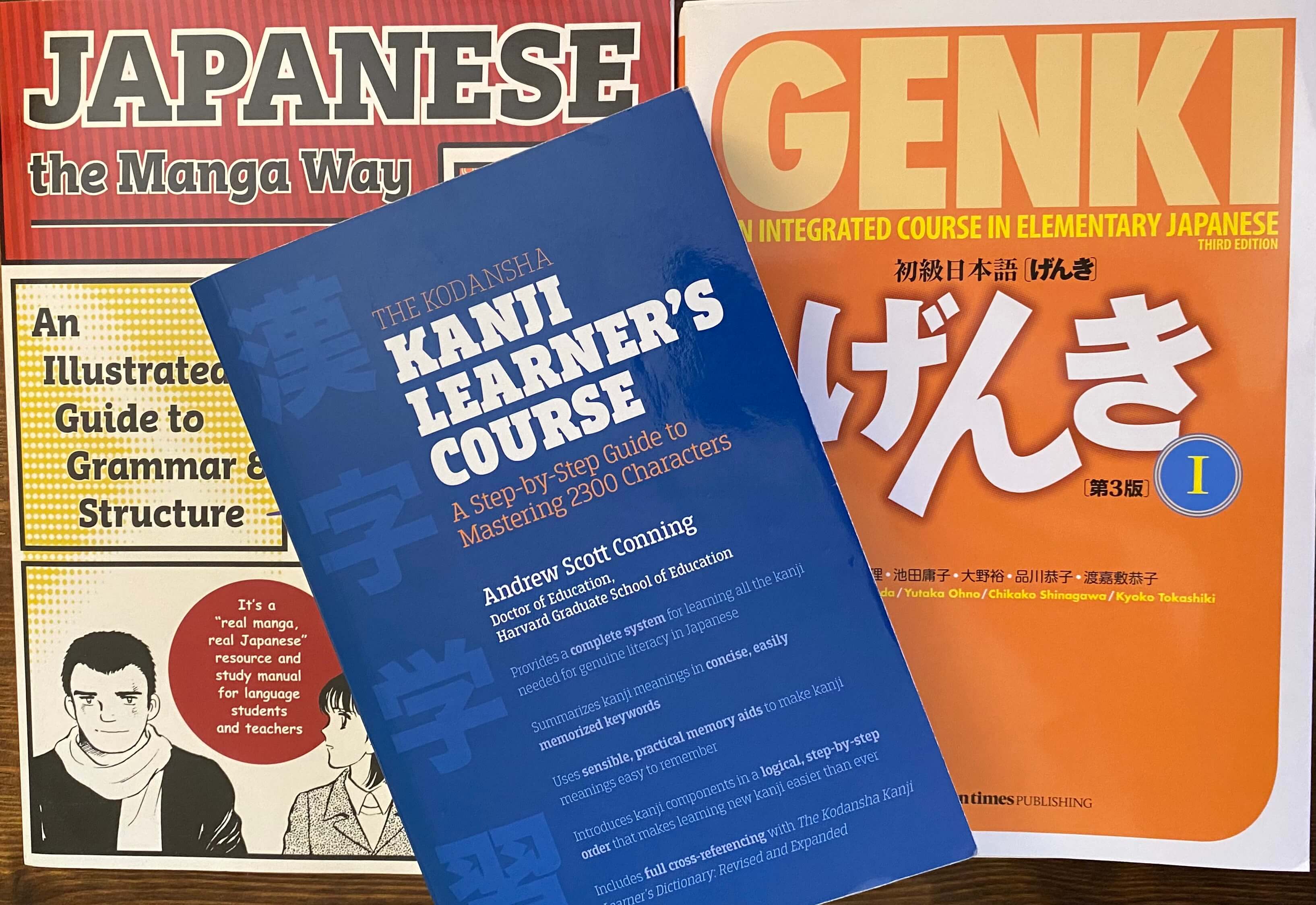 Assortment of Japanese books